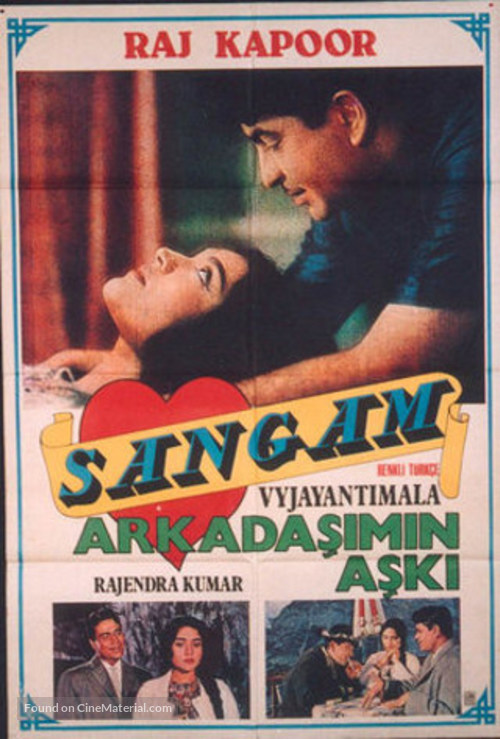 Sangam - Turkish Movie Poster