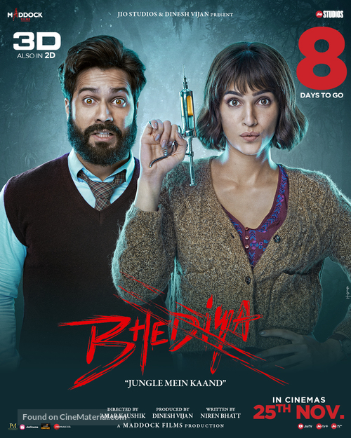 Bhediya - Indian Movie Poster