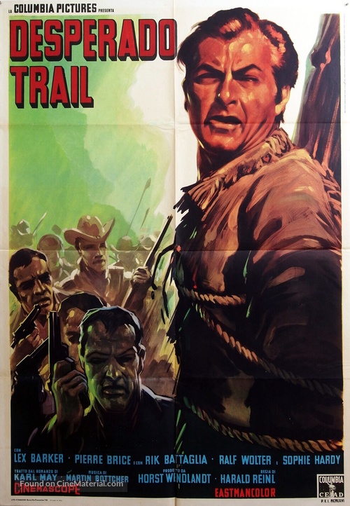 Winnetou - 3. Teil - Italian Movie Poster