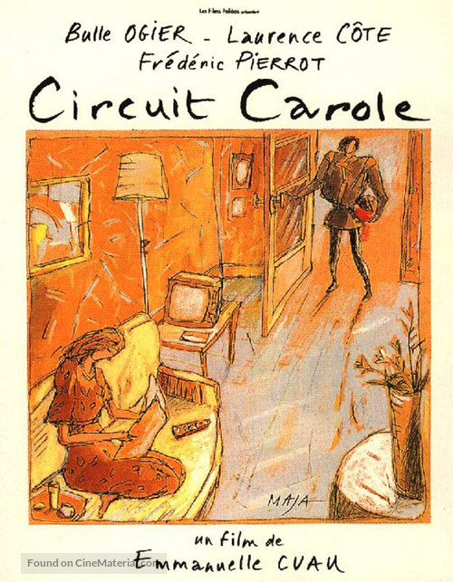 Circuit Carole - French Movie Poster