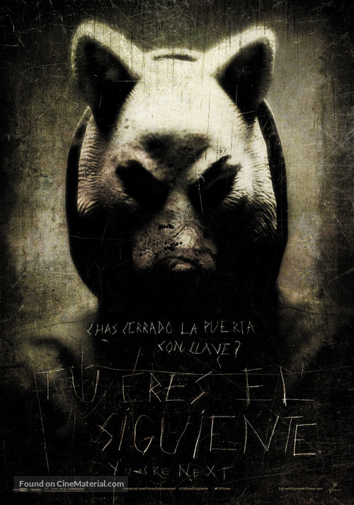 You&#039;re Next - Spanish Movie Poster