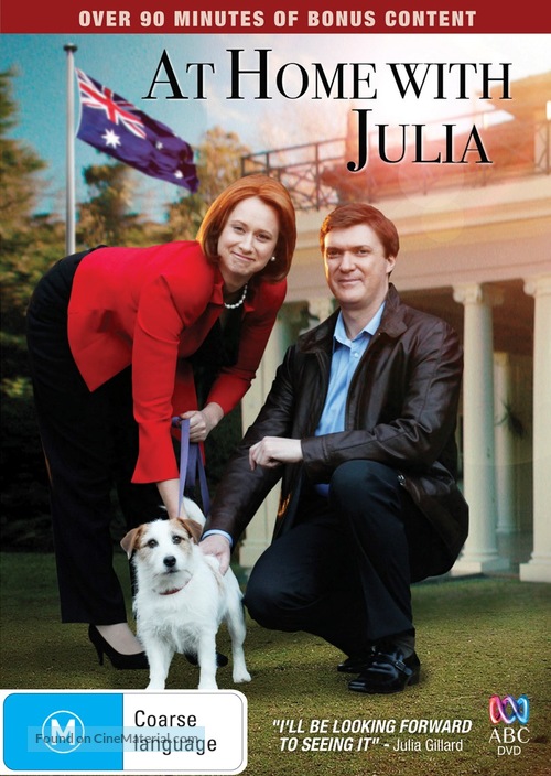 &quot;At Home with Julia&quot; - Australian DVD movie cover