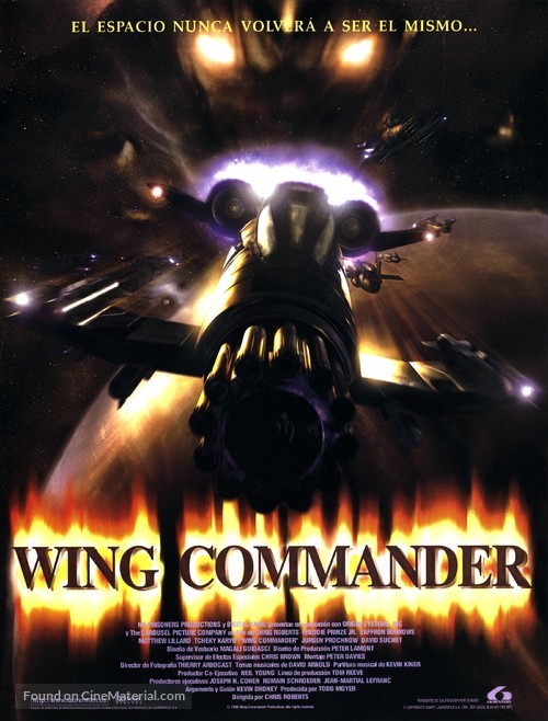 Wing Commander - Spanish Movie Poster