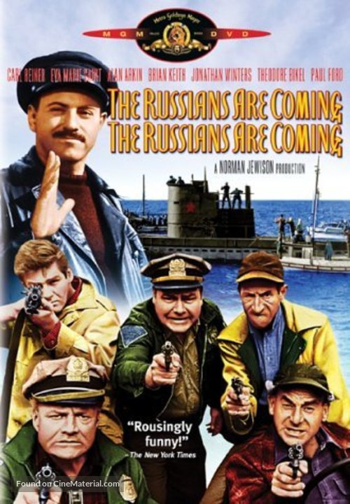 The Russians Are Coming, the Russians Are Coming - DVD movie cover