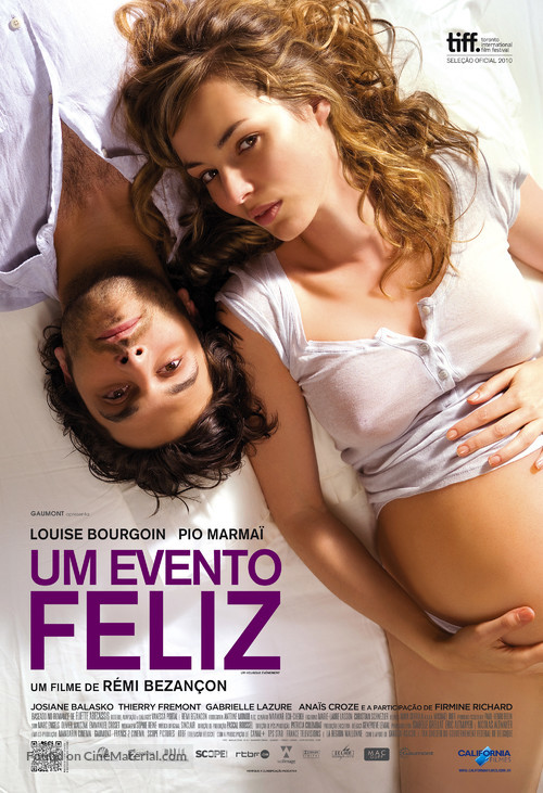 Un heureux &eacute;venement - Brazilian Movie Poster