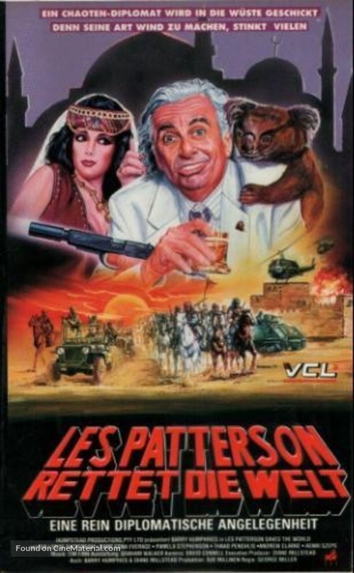 Les Patterson Saves the World - German VHS movie cover