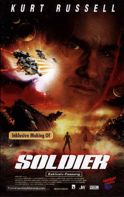 Soldier - German Movie Cover