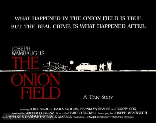 The Onion Field - British Movie Poster