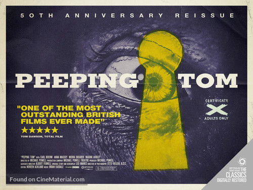Peeping Tom - British Movie Poster