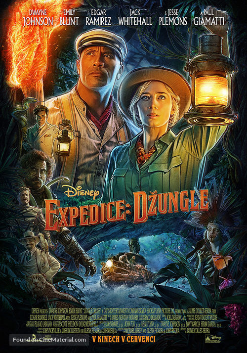 Jungle Cruise - Czech Movie Poster