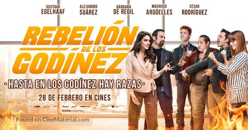 Rebeli&oacute;n de los God&iacute;nez - Mexican Movie Poster