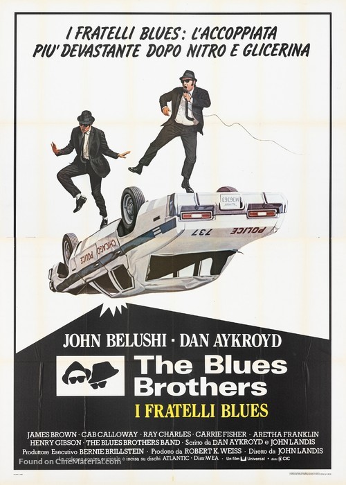 The Blues Brothers - Italian Movie Poster