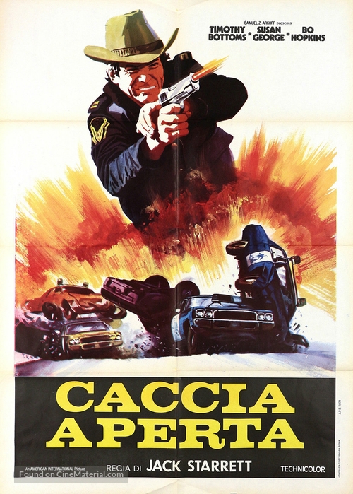 A Small Town in Texas - Italian Movie Poster