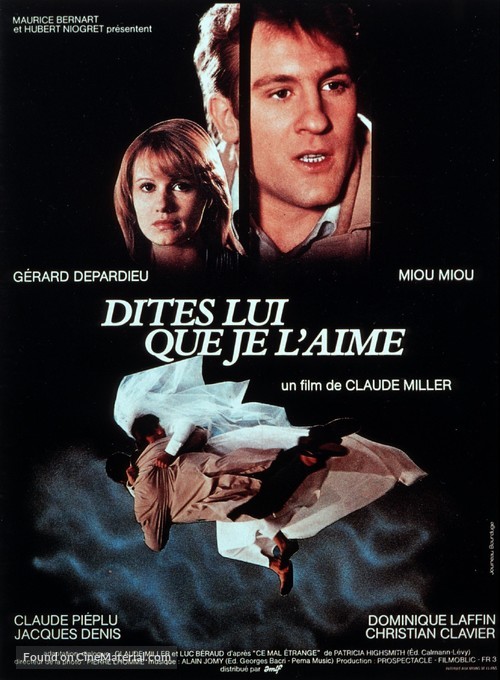 Dites-lui que je l&#039;aime - French Movie Poster