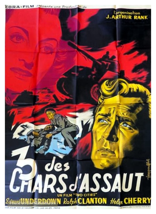 They Were Not Divided - French Movie Poster