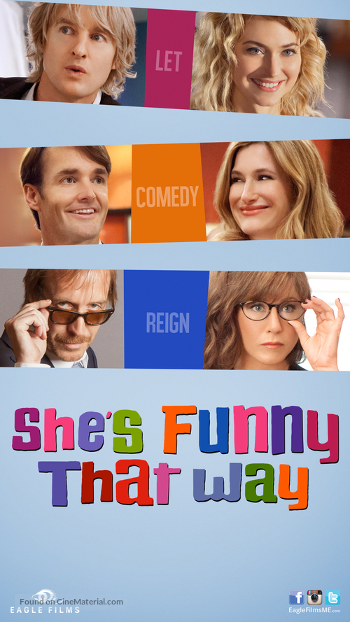 She&#039;s Funny That Way - Lebanese Movie Poster