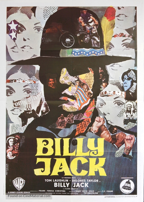 Billy Jack - Italian Movie Poster