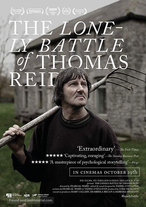 The Lonely Battle of Thomas Reid - Irish Movie Poster