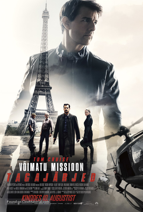 Mission: Impossible - Fallout - Estonian Movie Poster