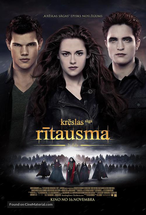 The Twilight Saga: Breaking Dawn - Part 2 - Latvian Movie Poster