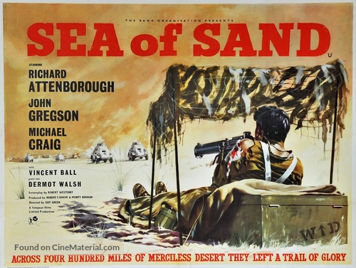 Sea of Sand - British Movie Poster