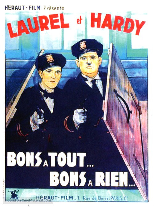The Midnight Patrol - French Movie Poster