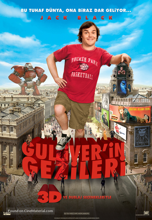 Gulliver&#039;s Travels - Turkish Movie Poster