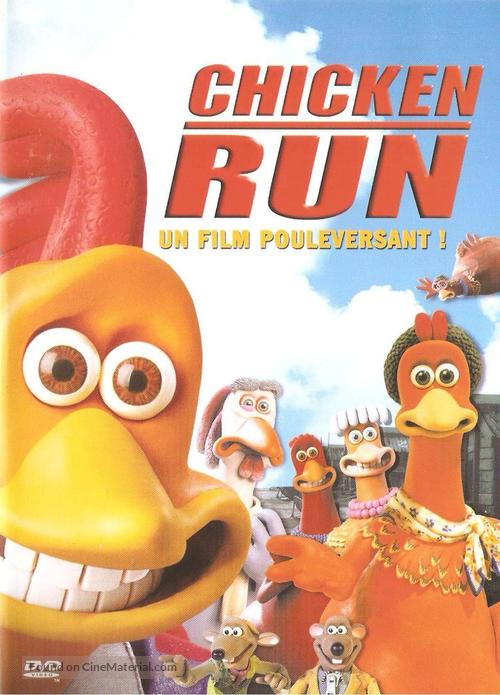 Chicken Run - French DVD movie cover