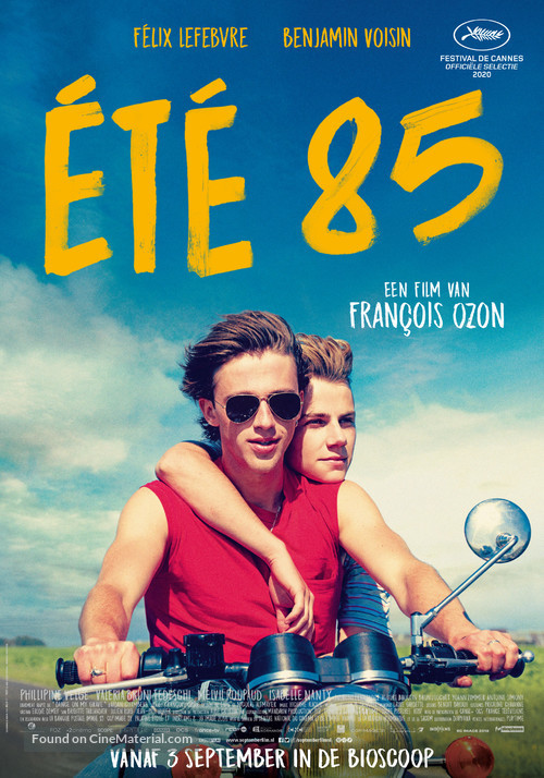 &Eacute;t&eacute; 85 - Dutch Movie Poster