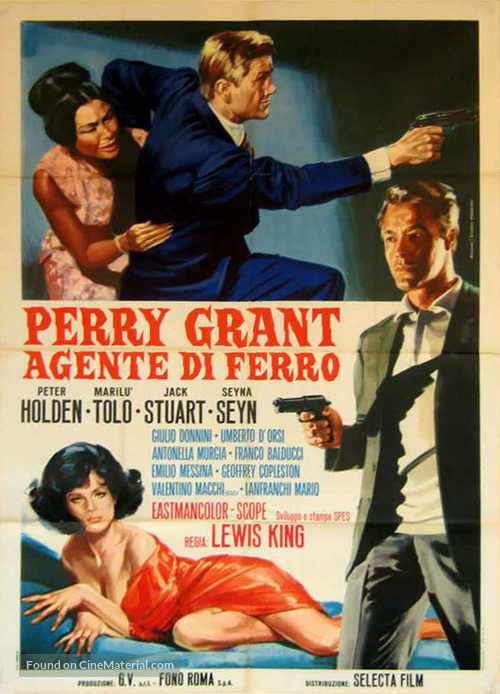 Perry Grant, agente di ferro - Italian Movie Poster