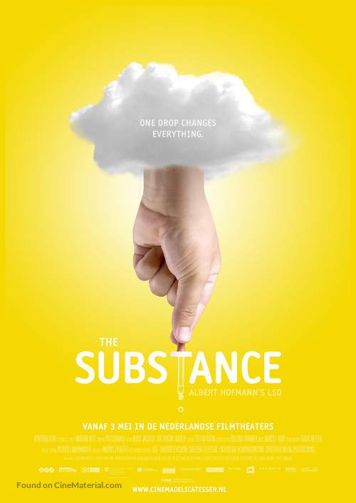The Substance: Albert Hofmann&#039;s LSD - Dutch Movie Poster