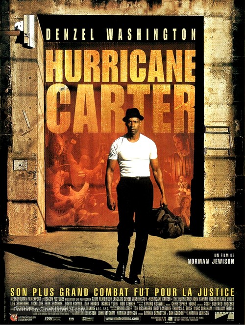 The Hurricane - French Movie Poster