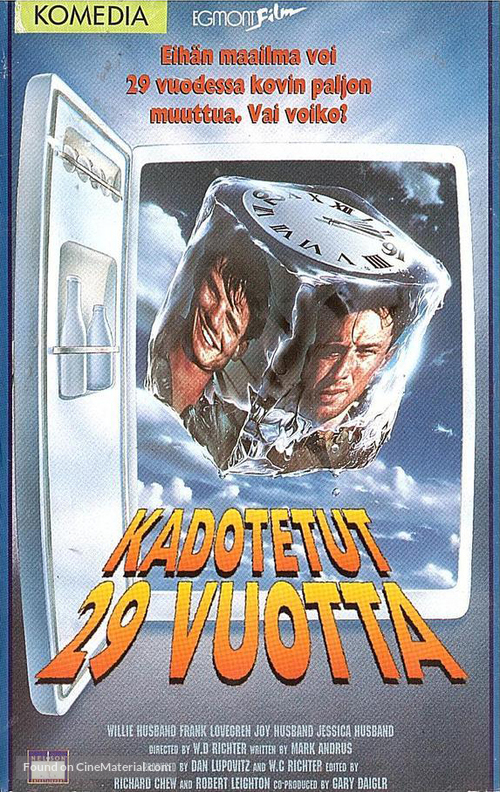 Late for Dinner - Finnish VHS movie cover