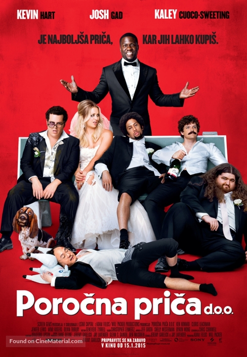 The Wedding Ringer - Slovenian Movie Poster