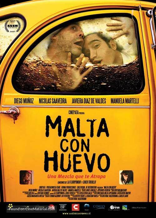 Malta con huevo - Chilean poster