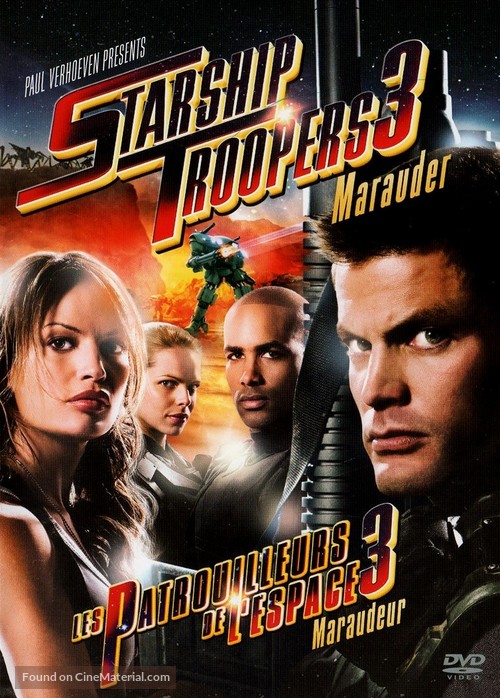 Starship Troopers 3: Marauder - Canadian Movie Cover