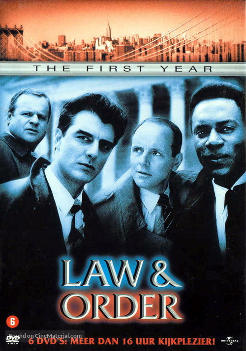 &quot;Law &amp; Order&quot; - Dutch DVD movie cover