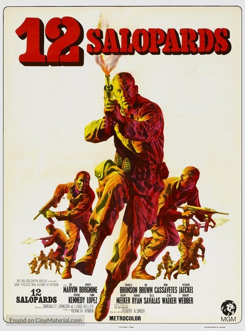 The Dirty Dozen - French Movie Poster