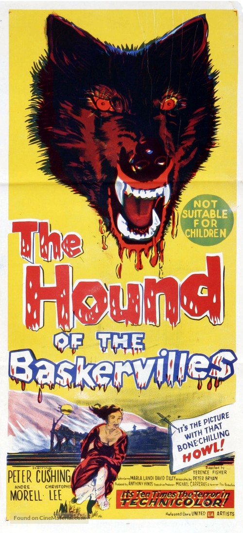 The Hound of the Baskervilles - Australian Movie Poster