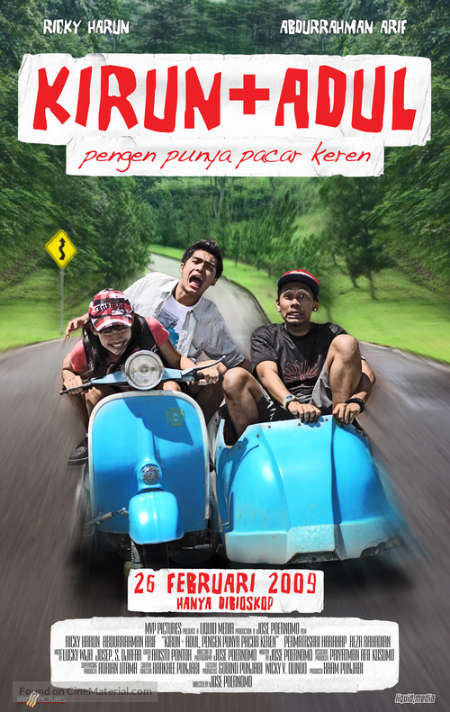 Kirun + Adul - Indonesian Movie Poster