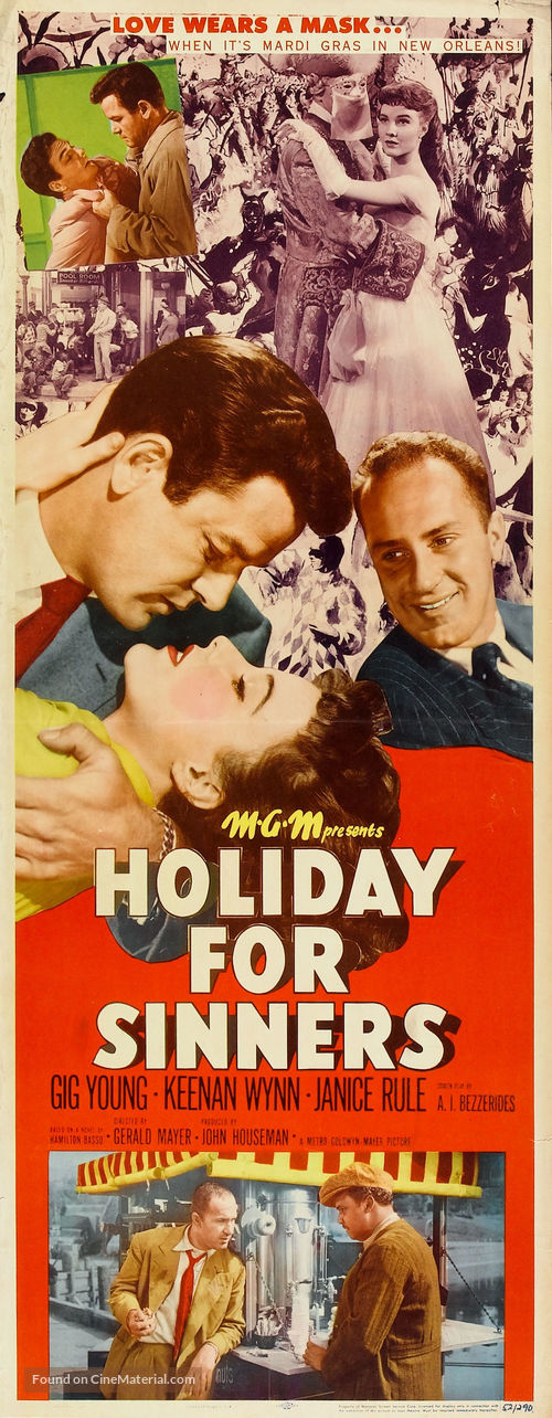 Holiday for Sinners - Movie Poster