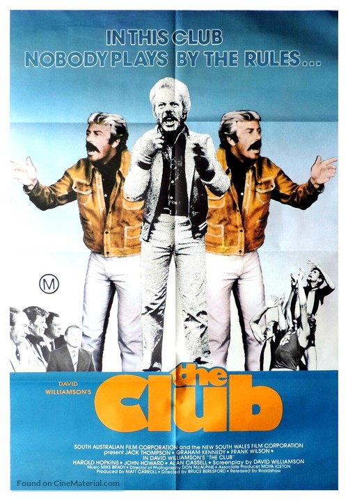 The Club - Australian Movie Poster