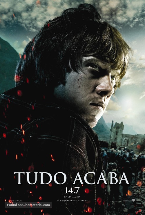 Harry Potter and the Deathly Hallows - Part 2 - Portuguese Movie Poster