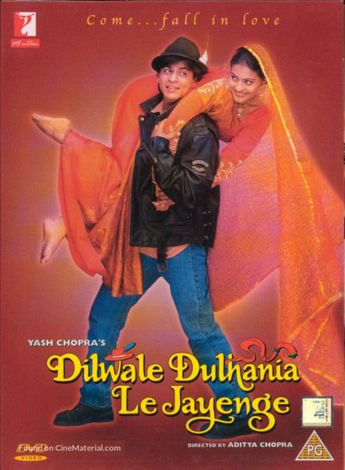 Dilwale Dulhania Le Jayenge - British DVD movie cover
