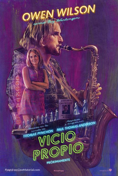 Inherent Vice - Argentinian Movie Poster