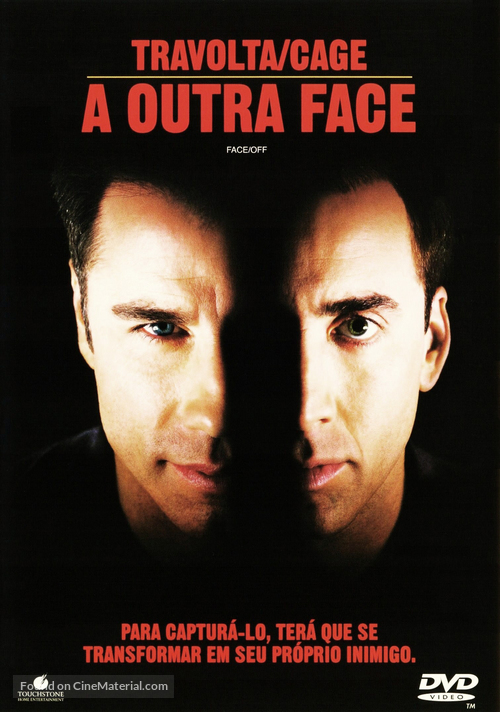 Face/Off - Brazilian DVD movie cover