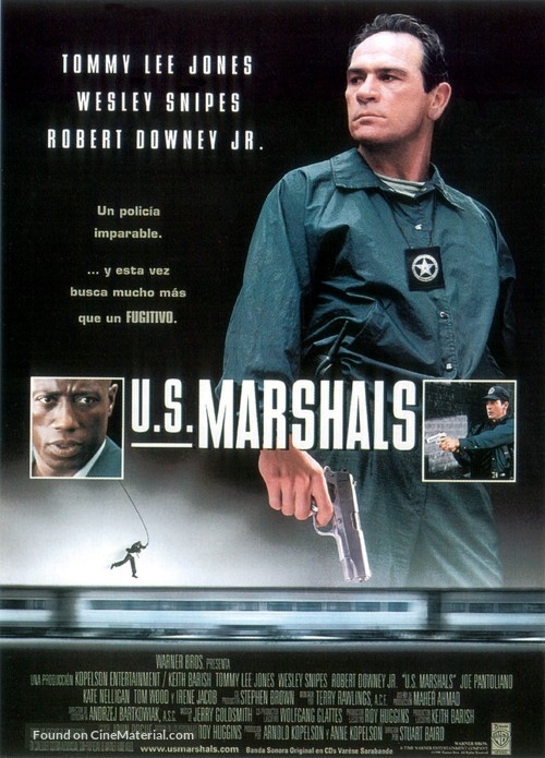 U.S. Marshals - Spanish Movie Poster