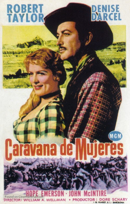 Westward the Women - Spanish Movie Poster