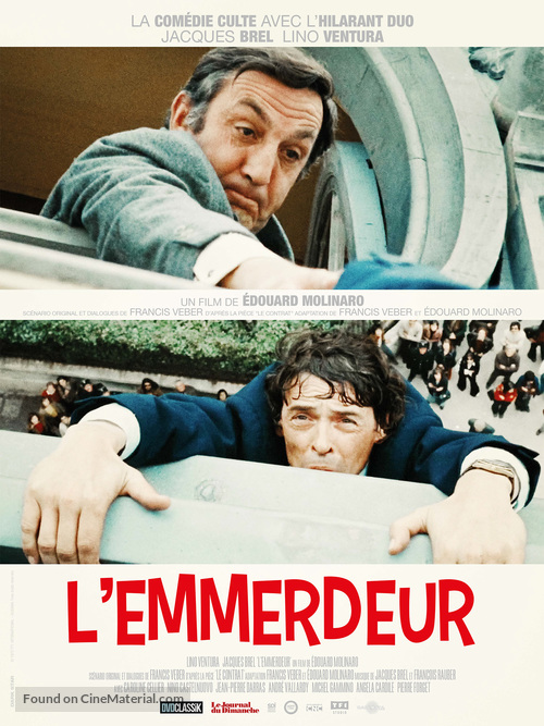 L&#039;emmerdeur - French Re-release movie poster