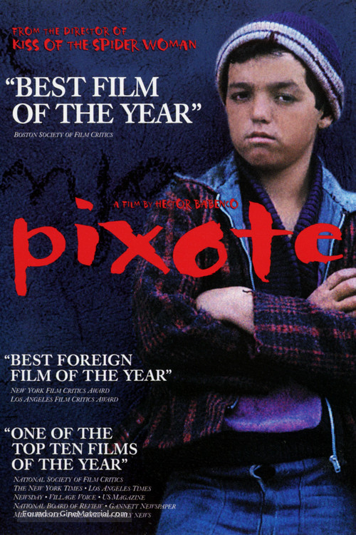 Pixote: A Lei do Mais Fraco - British Movie Poster